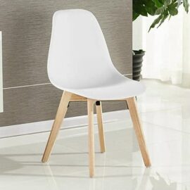 Life Interiors – Chaise de Salle à Manger Scandinave Blanche Rico – Salle à Manger, Cuisine, Coiffeuse (Blanc, 1) Life Interiors – Chaise de Salle à Manger Scandinave Blanche Rico – Salle à Manger, Cuisine, Coiffeuse (Blanc, 1) 6