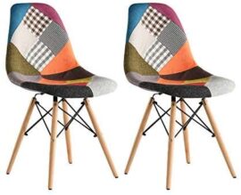 Chaises de Salle à Manger Ensemble de 2 x comptoirs Lounge de Loisirs Chaises de Coin de Salon Chaises Multicolur Chaises de réception en Lin et Tissu avec Dossier Soft Cushion (2color) Chaises de Salle à Manger Ensemble de 2 x comptoirs Lounge de Loisirs Chaises de Coin de Salon Chaises Multicolur Chaises de réception en Lin et Tissu avec Dossier Soft Cushion (2color)