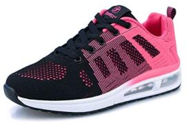 Lanivic Femmes Baskets Dames Chaussures de Course Coussin d'air Baskets de Sport Athlétique Plates à Lacets Décontractées…