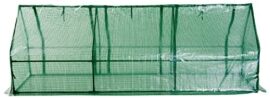 HOMCOM Mini Serre de Jardin 270L x 90l x 90H cm Acier PE Haute densité 140 g/m² Anti-UV 3 fenêtres avec Zip enroulables Vert HOMCOM Mini Serre de Jardin 270L x 90l x 90H cm Acier PE Haute densité 140 g/m² Anti-UV 3 fenêtres avec Zip enroulables Vert 7