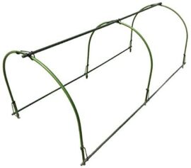 Redsa Lot de 6 arceaux de serre en acier avec revêtement en plastique antirouille pour serre de jardin 120 x 48 x 48 cm Redsa Lot de 6 arceaux de serre en acier avec revêtement en plastique antirouille pour serre de jardin 120 x 48 x 48 cm 8