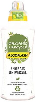 ALGOFLASH Organic & Recyclé Engrais Liquide Universel 1 L UAB*, ALIRECY1