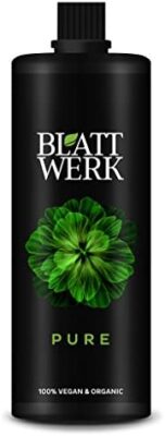 Blattwerk Pure - 1.000ml : engrais liquides biologiques et végétariens, à partir d'herbe, pour les plantes d'intérieur et de jardin, avec des acides aminés, et des minéraux