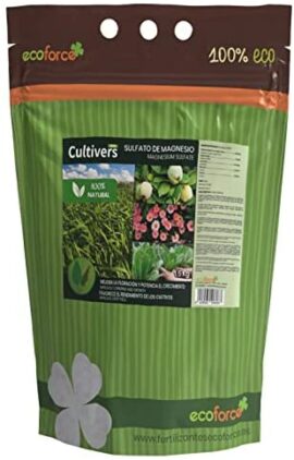 CULTIVERS Sulfate de Magnésium 1.5 kg Engrais Universel 100% Naturel Favorise la Croissance des Cultures, des Jardins et des Plantes d’Intérieur – Engrais Magnésium Haute Solubilité CULTIVERS Sulfate de Magnésium 1.5 kg Engrais Universel 100% Naturel Favorise la Croissance des Cultures, des Jardins et des Plantes d’Intérieur – Engrais Magnésium Haute Solubilité