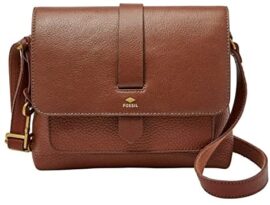 Fossil Petit sac à bandoulière Kinley pour femmes 22,9 cm L x 8,2 cm L x 18,4 cm H