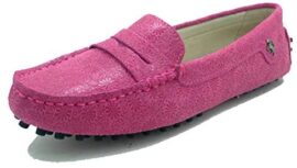 MINITOO Femme Loafers & Mocassins Suede Chaussure Conduite YB9603