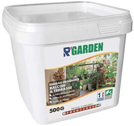 R’Garden | Engrais Organique Balcon et Terrasse | Engrais Ecologique | Fertilisant Naturel | Nourrit en Profondeur | Facile d’Utilisation | 500G