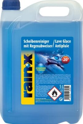 Rain-X Liquide Lave-Glace hydrophobe -20° Bleu