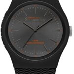 Superdry Hommes Analogique Quartz Montre avec Bracelet en Silicone SYG184EE