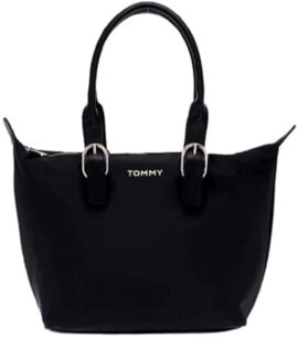 Tommy Hilfiger Recycled Nylon Tote, Sacs Femme, Taille Unique