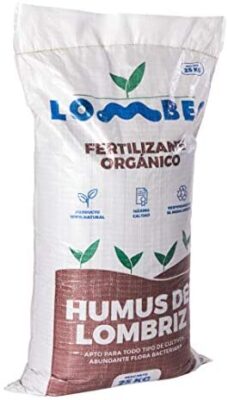 LOMBEC Humus de vers de Terre, Sac de 25 kg (42 l). Engrais Biologique, Vermicompost 100% Naturel. Engrais écologique adapté à Toutes Les Cultures. Idéal pour Les Jardins urbains. … (25) LOMBEC Humus de vers de Terre, Sac de 25 kg (42 l). Engrais Biologique, Vermicompost 100% Naturel. Engrais écologique adapté à Toutes Les Cultures. Idéal pour Les Jardins urbains. … (25) 3