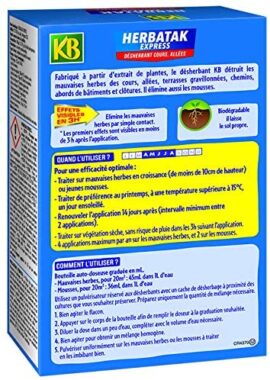 KB DESHERBANT HERBATAK Express Formule Liquide CONCENTREE KDESA40 KB DESHERBANT HERBATAK Express Formule Liquide CONCENTREE KDESA40 2