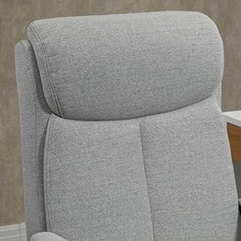 Vinsetto fauteuil de bureau manager réglable pivotant fonction bascule verrouillable lin gris clair Vinsetto fauteuil de bureau manager réglable pivotant fonction bascule verrouillable lin gris clair 9