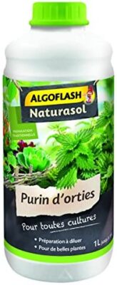 ALGOFLASH ALPURIN Purin d'orties Liquide 1 L, 1 Liter L, Vert, 9 x 9 x 23 cm