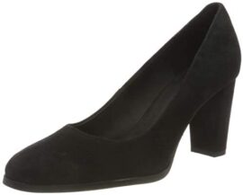 Clarks Kaylin Cara 2, Pumps Femme, Noir SDE, 39 EU