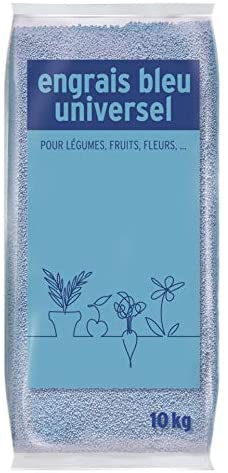 Engrais Bleu Universel, Pour légumes, fruits, fleurs, 10 kg, NNBLUNI10