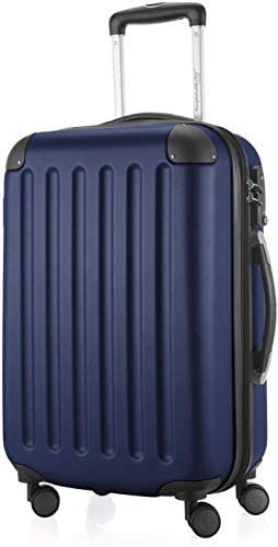 HAUPTSTADTKOFFER – Spree – Bagages Cabine à Main, Valise Rigide, Trolley, ABS, TSA, extra léger, extensible, 4 roues, 55 cm, 42 L, Bleu Foncé HAUPTSTADTKOFFER – Spree – Bagages Cabine à Main, Valise Rigide, Trolley, ABS, TSA, extra léger, extensible, 4 roues, 55 cm, 42 L, Bleu Foncé