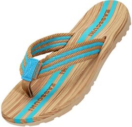 Hommes Femmes Tongs Flip Flops Plates Pantoufles été Chaussures de Plage et Piscine Sandales