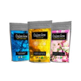 MADAME GROW – Engrais Hydrosolubles – Thrichodermas, Floraison et Acides Aminés pour Plantes – MICO FLOWER PACK -(100gr+50gr+30gr) MADAME GROW – Engrais Hydrosolubles – Thrichodermas, Floraison et Acides Aminés pour Plantes – MICO FLOWER PACK -(100gr+50gr+30gr)