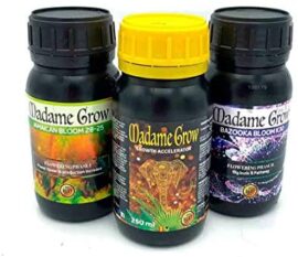 MADAME GROW - Engrais Organique - Engrais Floraison - KIT Power - 3PACK - 3x250ml