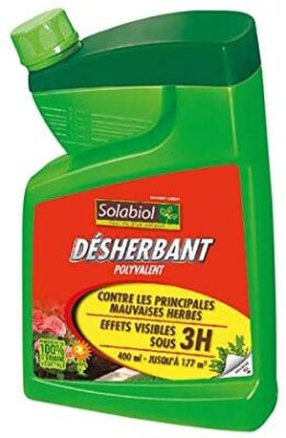 Solabiol SOALBIOL Desherbant Polyvalent 400ml Effets Visibles sous 3h SOHERBIO400