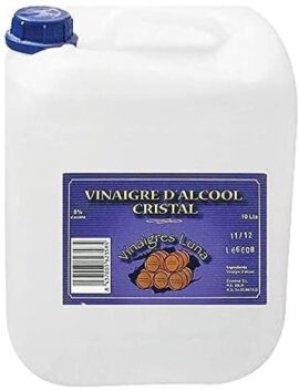 Vinaigre Blanc 8° | 100% Écologique | Produit de Nettoyage | Bidon de 10L