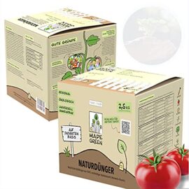 madebymade Engrais organique de qualité supérieure à base d'insectes - 2,5 kg - Engrais naturel pour légumes - Fabriqué en Allemagne - Engrais naturel pour gazon naturel.