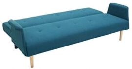 Miliboo Canapé Convertible Design Bleu Canard Oscar Miliboo Canapé Convertible Design Bleu Canard Oscar 4