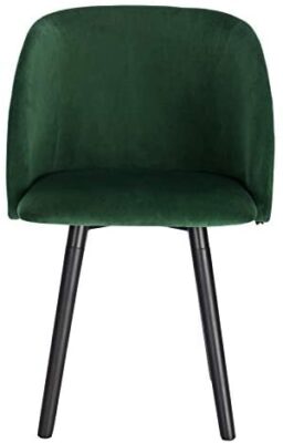 WOLTU Lot de 4 Chaise de Cuisine en Velours Fauteuil de Repas Salle à Manger,Vert Foncé BH121dgn-4 WOLTU Lot de 4 Chaise de Cuisine en Velours Fauteuil de Repas Salle à Manger,Vert Foncé BH121dgn-4 3