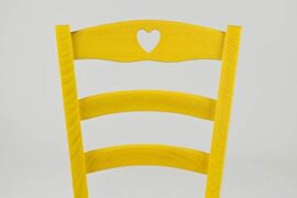 Tommychairs – Set 4 chaises Cuore pour Cuisine, Bar et Salle à Manger, Robuste Structure en Bois de hêtre peindré en Couleur Aniline Jaune et Assise en Bois Tommychairs – Set 4 chaises Cuore pour Cuisine, Bar et Salle à Manger, Robuste Structure en Bois de hêtre peindré en Couleur Aniline Jaune et Assise en Bois 6