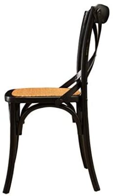 Biscottini Chaise bois Thonet 88x52x48 cm | Chaise salle a manger | Chaise cuisine en bois massif | Chaise bistrot | Chaise noir de jardin et salon Biscottini Chaise bois Thonet 88x52x48 cm | Chaise salle a manger | Chaise cuisine en bois massif | Chaise bistrot | Chaise noir de jardin et salon 8