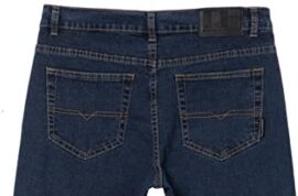 Rayon Hommes Le Regular Pantalon Jean Extensible 5 Poches Coupe Droite Disponible en Grande Taille Attention Taille FRANÇAISE Rayon Hommes Le Regular Pantalon Jean Extensible 5 Poches Coupe Droite Disponible en Grande Taille Attention Taille FRANÇAISE 4