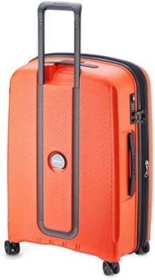 DELSEY PARIS – BELMONT + – Valise rigide extensible 4 doubles roues – 71 cm, orange DELSEY PARIS – BELMONT + – Valise rigide extensible 4 doubles roues – 71 cm, orange 4