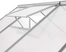 Zelsius Serre en Aluminium pour Le Jardin | 430 x 190 cm | Panneaux de 6 mm | Utilisable Serre à tomates, châssis de Couche et Serre à Plantes (sans Base) Zelsius Serre en Aluminium pour Le Jardin | 430 x 190 cm | Panneaux de 6 mm | Utilisable Serre à tomates, châssis de Couche et Serre à Plantes (sans Base) 7