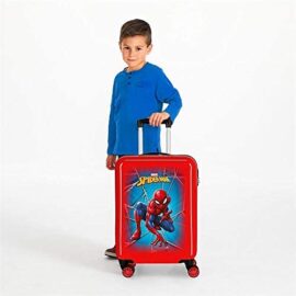 Marvel Spiderman Black Valise Trolley Cabine Rouge 37x55x20 cms Rigide ABS Serrure à combinaison 34L 2,6Kgs 4 roues doubles Bagage à main Marvel Spiderman Black Valise Trolley Cabine Rouge 37x55x20 cms Rigide ABS Serrure à combinaison 34L 2,6Kgs 4 roues doubles Bagage à main 2