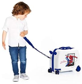 Marvel Spiderman Action Valise Enfant Bleu 50x38x20 cms Rigide ABS Serrure à combinaison 34L 2,3Kgs 4 roues Bagage à main Marvel Spiderman Action Valise Enfant Bleu 50x38x20 cms Rigide ABS Serrure à combinaison 34L 2,3Kgs 4 roues Bagage à main 8