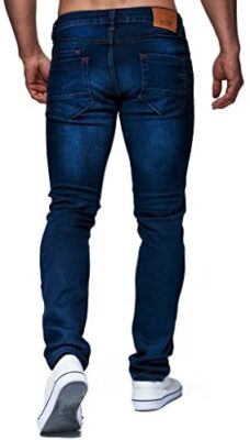 Leif Nelson LN303 Jean pour homme Coupe skinny Leif Nelson LN303 Jean pour homme Coupe skinny 4