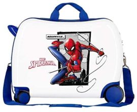 Marvel Spiderman Action Valise Enfant Bleu 50x38x20 cms Rigide ABS Serrure à combinaison 34L 2,3Kgs 4 roues Bagage à main Marvel Spiderman Action Valise Enfant Bleu 50x38x20 cms Rigide ABS Serrure à combinaison 34L 2,3Kgs 4 roues Bagage à main 4