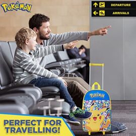 Pokemon Valise Enfant – Bagages Enfant Garcon – Valise Cabine à roulettes Pikachu Pokemon Valise Enfant – Bagages Enfant Garcon – Valise Cabine à roulettes Pikachu 4