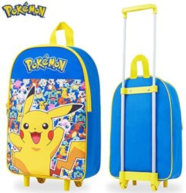 Pokemon Valise Enfant – Bagages Enfant Garcon – Valise Cabine à roulettes Pikachu Pokemon Valise Enfant – Bagages Enfant Garcon – Valise Cabine à roulettes Pikachu 7