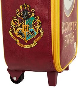 Harry Potter Valise à main 4 roues Poudlard Sac de voyage avec poignée, Rouge, Taille unique, Valise Harry Potter Valise à main 4 roues Poudlard Sac de voyage avec poignée, Rouge, Taille unique, Valise 6