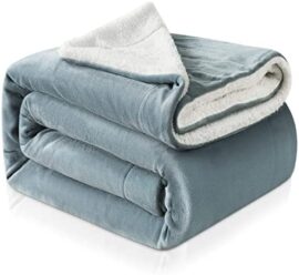 RATEL Plaid Couverture Polaire Sherpa Gris Clair 220×240cm, Couverture Polaire Haute Qualité en Microfibre adaptée aux canapés et aux Lits – Chaud, Épais, Durable, Facile à Entretenir RATEL Plaid Couverture Polaire Sherpa Gris Clair 220×240cm, Couverture Polaire Haute Qualité en Microfibre adaptée aux canapés et aux Lits – Chaud, Épais, Durable, Facile à Entretenir