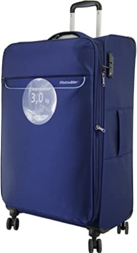 Valise Souple SouteGRANDE Taille METZELDER Trigone Ultra Leger & Grosse CAPACITE DE Chargement Garantie 1 an (L_Grande_79x47x32cm_115/130L,3kg, Bleu Marine (Navy Blue)) Valise Souple SouteGRANDE Taille METZELDER Trigone Ultra Leger & Grosse CAPACITE DE Chargement Garantie 1 an (L_Grande_79x47x32cm_115/130L,3kg, Bleu Marine (Navy Blue))