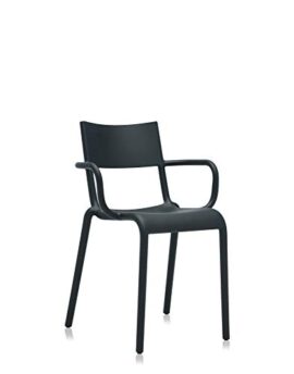 Kartell Generic A, Chaise, Noir, Set de 2 Kartell Generic A, Chaise, Noir, Set de 2 4