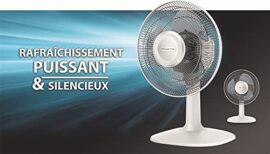 Rowenta Essential + Ventilateur de table, Haute performance, Silencieux, 2 vitesses, Compact, Oscillation et orientation réglables VU2310F0 Rowenta Essential + Ventilateur de table, Haute performance, Silencieux, 2 vitesses, Compact, Oscillation et orientation réglables VU2310F0 2