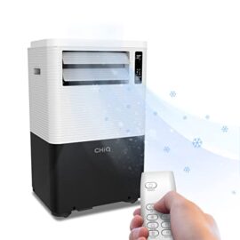 CHiQ-7000BTU, climatiseur Portable 4 en 1,(Refroidissement, Mode veille intelligent,Déshumidification,Alimentation en air),Kit fenêtre standard,R290, réglage de température 16-32,CPC07PAP01