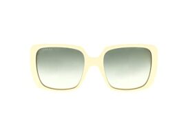 Gucci lunettes de soleil GG0632S 004 Ivoire vert taille 56 mm de Femmes Gucci lunettes de soleil GG0632S 004 Ivoire vert taille 56 mm de Femmes