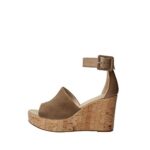 Nero Giardini E012411D Sandales Femme en Cuir Velours Et Cuir - Castor 36 EU