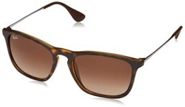 Ray-Ban – Lunette de soleil Chris RB4187 Wayfarer – Femme, Brown (Braun) Ray-Ban – Lunette de soleil Chris RB4187 Wayfarer – Femme, Brown (Braun)