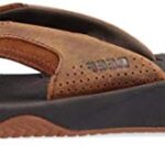 Reef Leather Fanning, Tongs Homme, Marron (Bronze BRZ), 43 EU